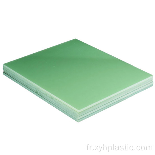 Feuille de tissu époxy verre vert noir G10 FR4